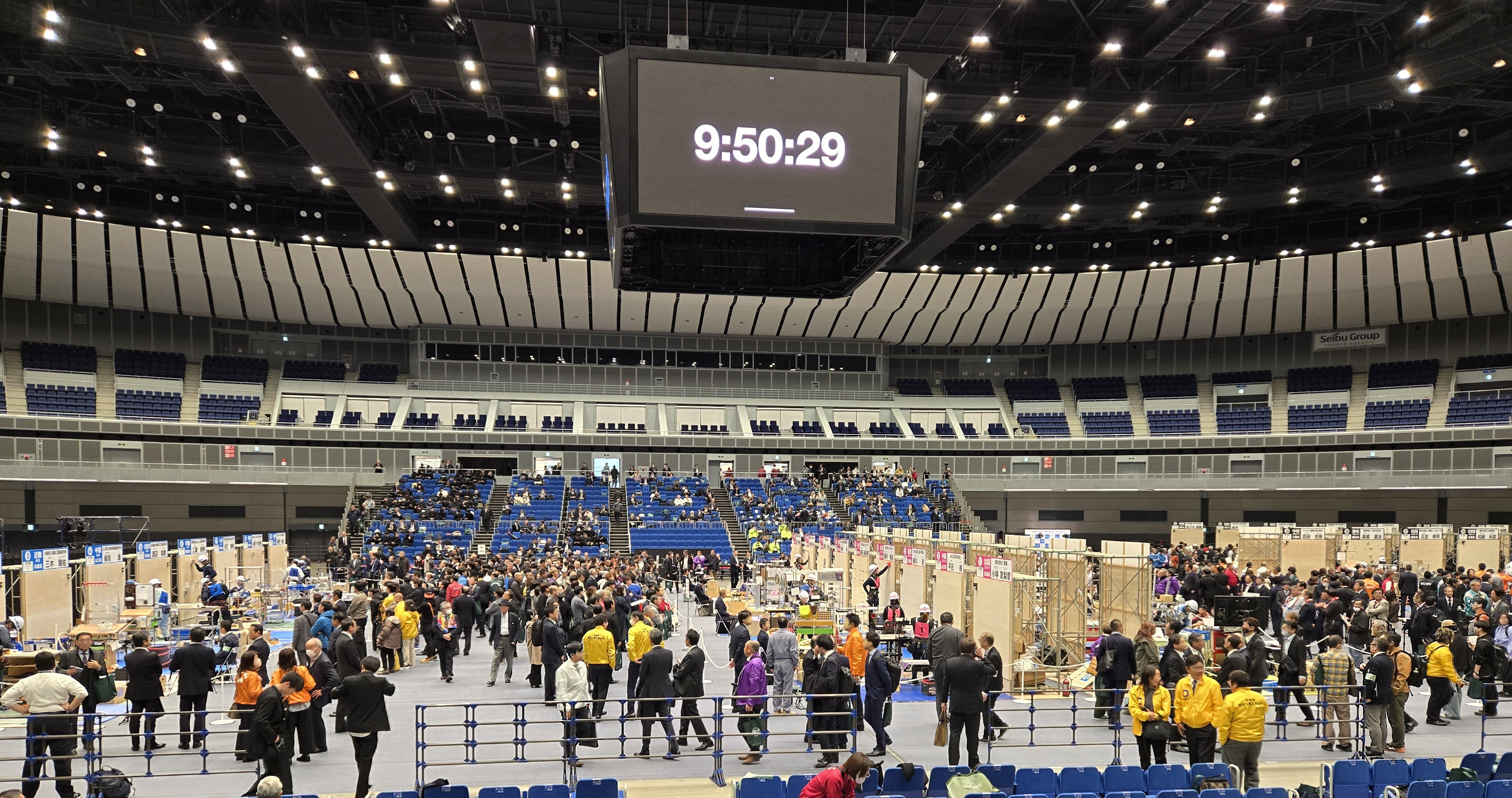 電気工事技能競技全国大会_会場